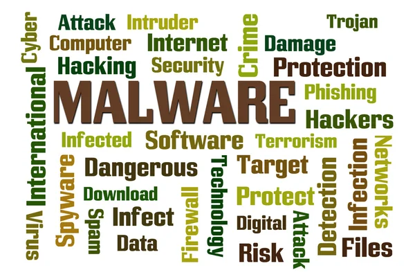 El malware — Foto de Stock