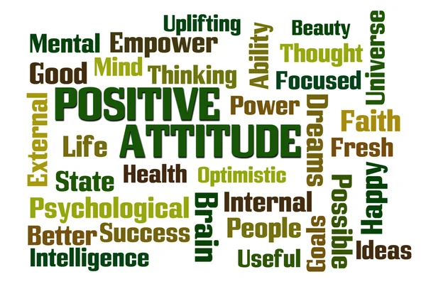 Atteggiamento positivo — Foto Stock