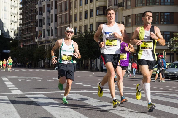 Corredores de maratón — Foto de Stock