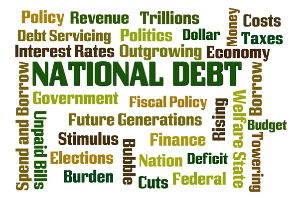 National Debt — Stock Photo, Image