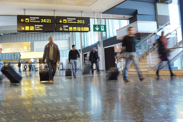 Passagers des compagnies aériennes — Photo