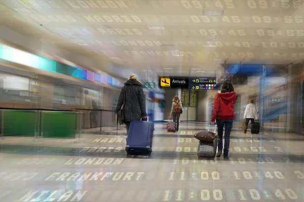 Airline Passengers — Stock Photo, Image