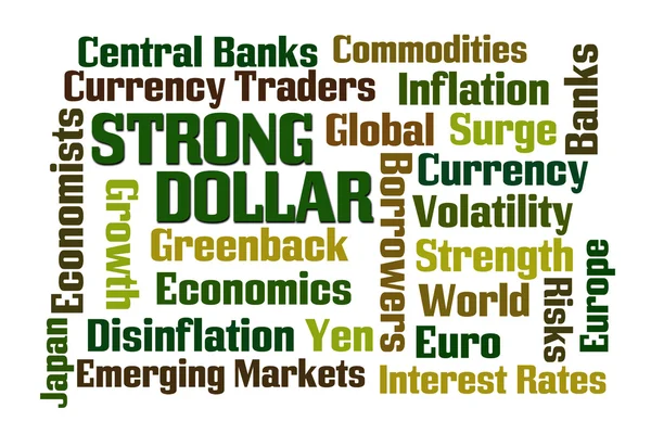 Dólar forte — Fotografia de Stock