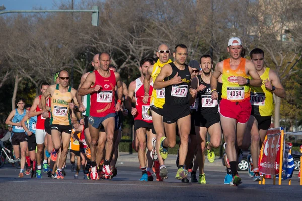 10 k löpare — Stockfoto