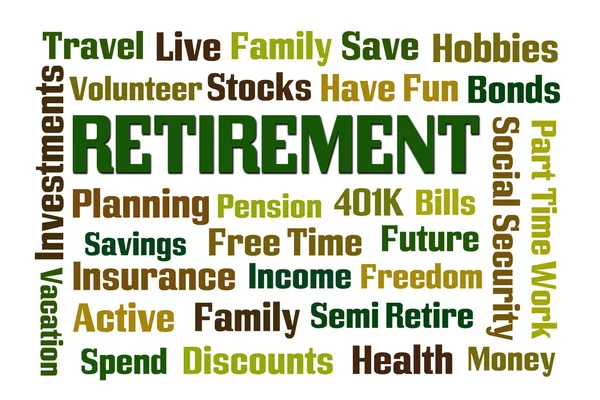 Nyugdíj — Stock Fotó