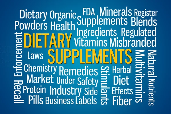 Dietary Supplements — Stock Photo, Image