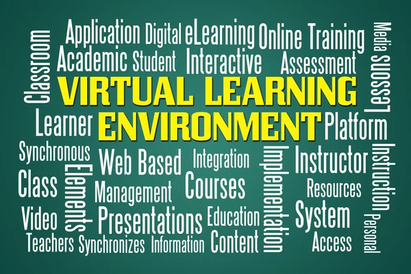 Virtual Learning Environment — Stock Photo, Image