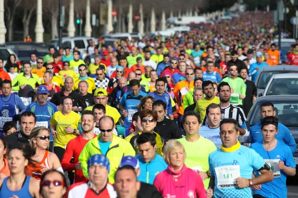 Corrida de 5k — Fotografia de Stock