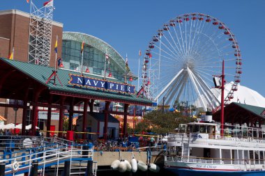Chicaco Navy Pier clipart