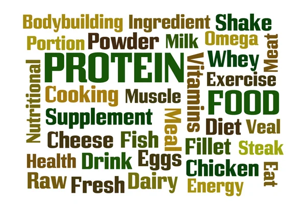 Protein — Stok fotoğraf