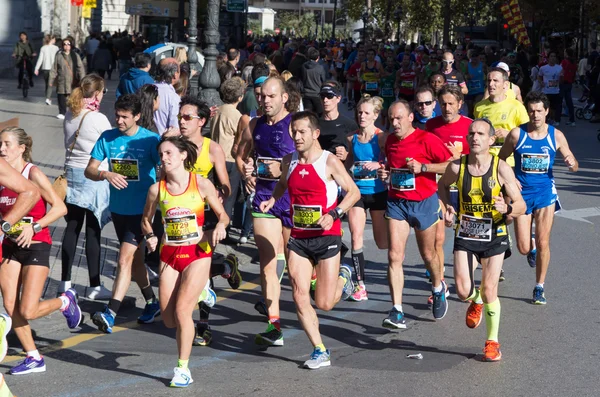 Marathonläufer — Stockfoto