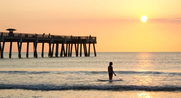 Jacksonville beach, florida — Zdjęcie stockowe