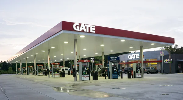 Stazione di servizio Gate — Foto Stock