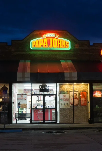 Pizza de papa johns — Photo