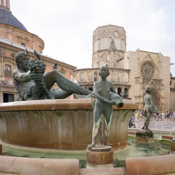 Turia Fountain — Stock Photo, Image