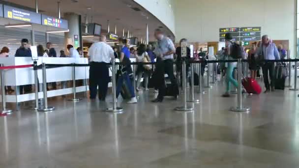 Airport Time Lapse — Stock Video