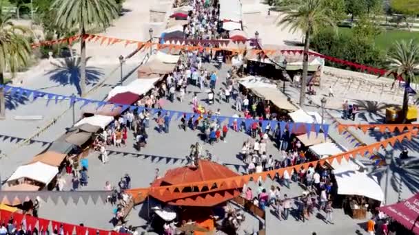 Valencia, İspanya Dış pazarda — Stok video