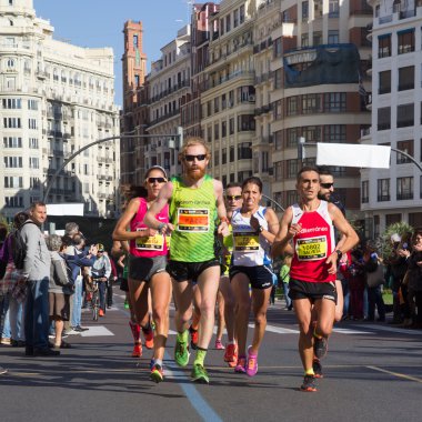 Valencia, İspanya maraton koşmak
