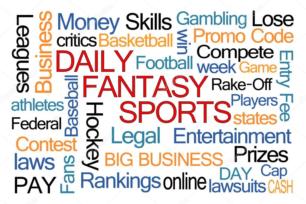 Daily Fantasy Sports Word Cloud