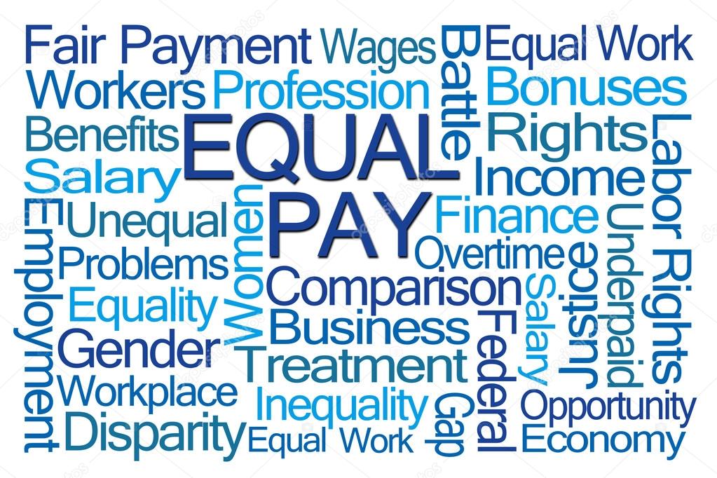 Equal Pay Word Cloud