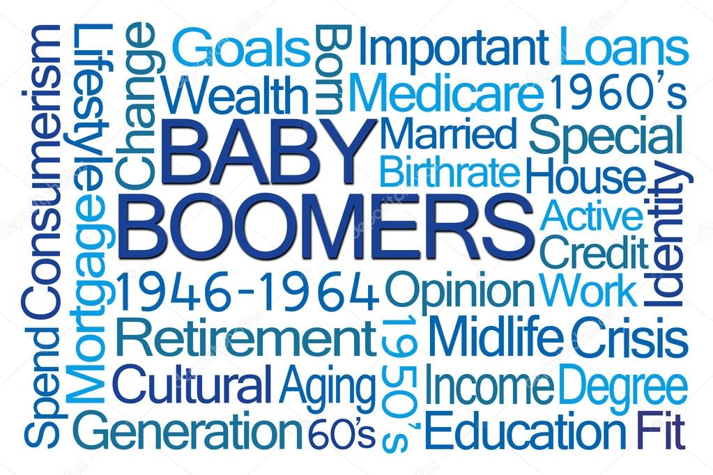 Baby Boomers Word Cloud