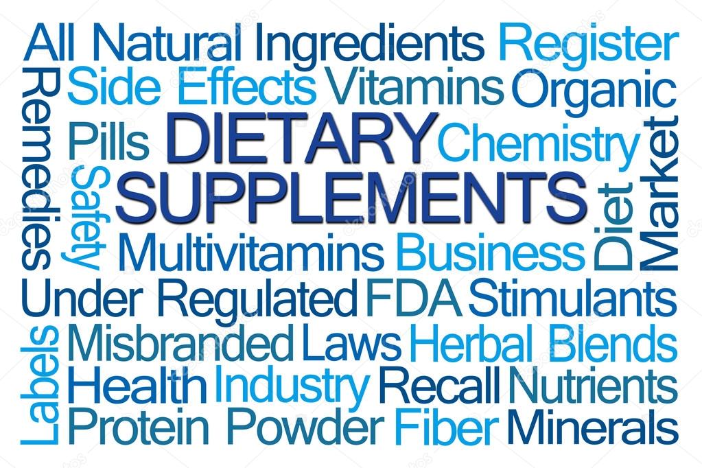 Dietary Supplements Word Cloud