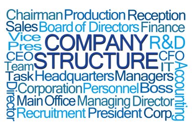 Company Structure Word Cloud