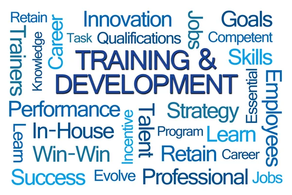 Training and Development Word Cloud Royalty Free Stock Photos