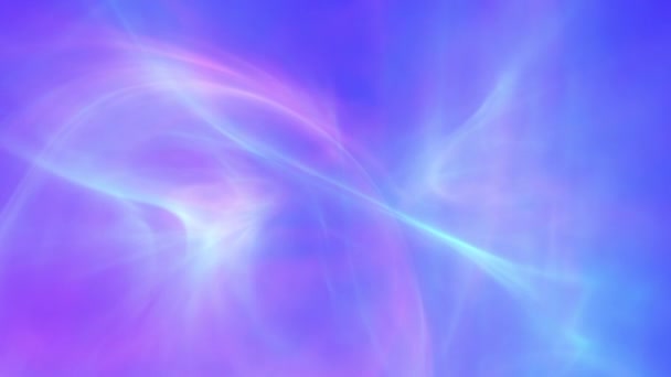 Abstraktes Blau Magenta Wolke Atmosphäre Ätherischer Himmel Hintergrund Schleife — Stockvideo