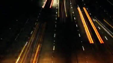 Gece trafik otoyol