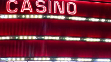 Neon casino işareti