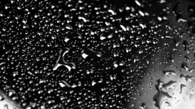 Damla su dönen siyah