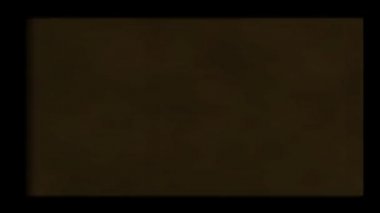 siyah çerçeve içinde yanıp söner