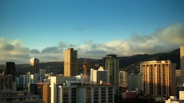 Time Lapse of Clouds on Oahu — Stock video