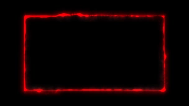 Grunge abstracto pulsante rojo — Vídeos de Stock