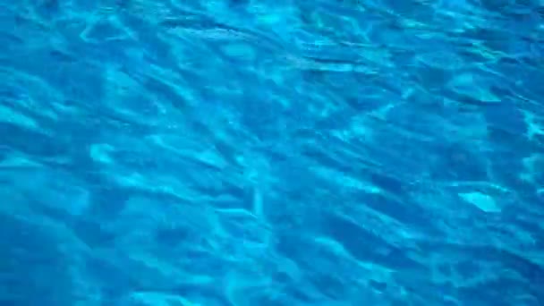 Klares blaues Wasser — Stockvideo