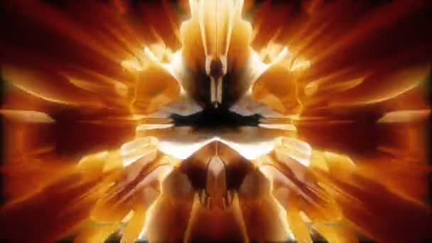 Essai abstrait de tache d'encre de rorschach avec lueurs 