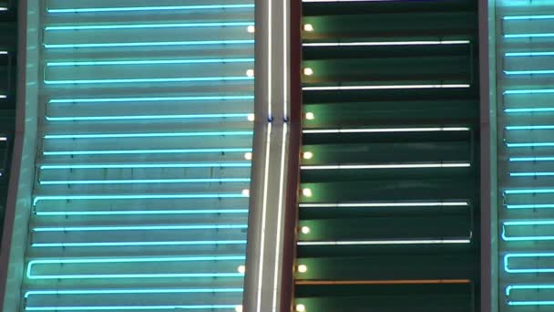 Neon Marquee ścienne — Wideo stockowe