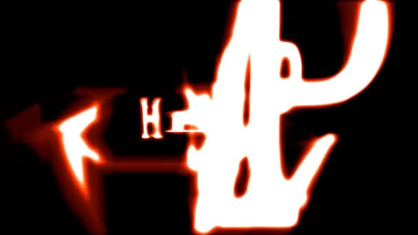 Panneau d'aide effrayant 