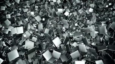 Soyut Metal Kiremit alan döngü arka plan