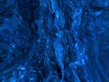 Derin mavi sıvı arka plan