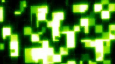 yeşil parlayan mozaik karolar