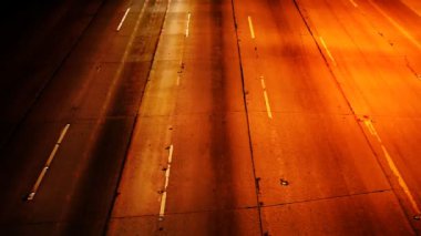 Gece trafik otoyol