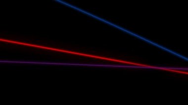 Çok renkli mat ile döngü lazerler