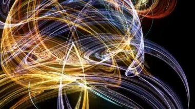 Soyut iyi fraktal arka plan