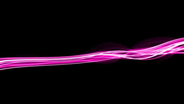 Lignes abstraites roses 