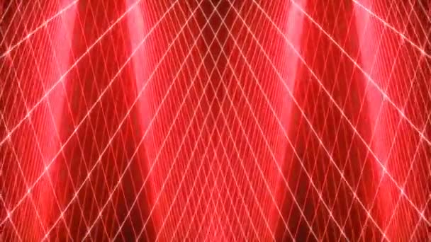 红色的 Nexus 激光 — 图库视频影像