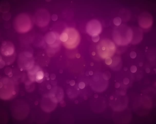 Sattes violettes Bokeh — Stockvideo