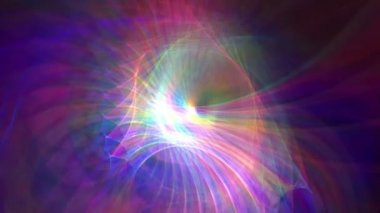 Renkli soyut girdap arka plan döngü
