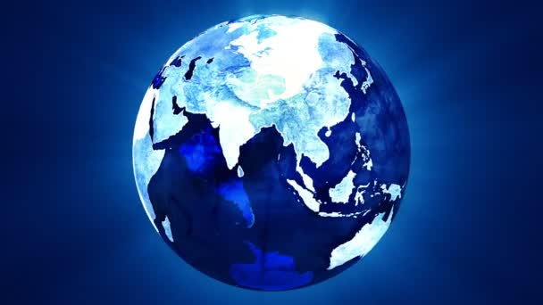 bleu Terre Rotation 